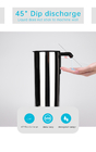 Automatic Touch Free Liquid Soap Dispenser 304 Stainless Metal Body